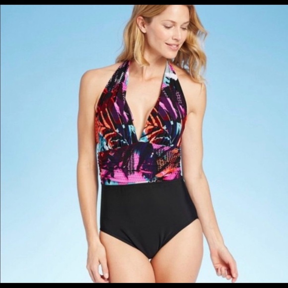 *sold.8  NWT Stunning Tropical Swimsuit - Picture 3 of 16